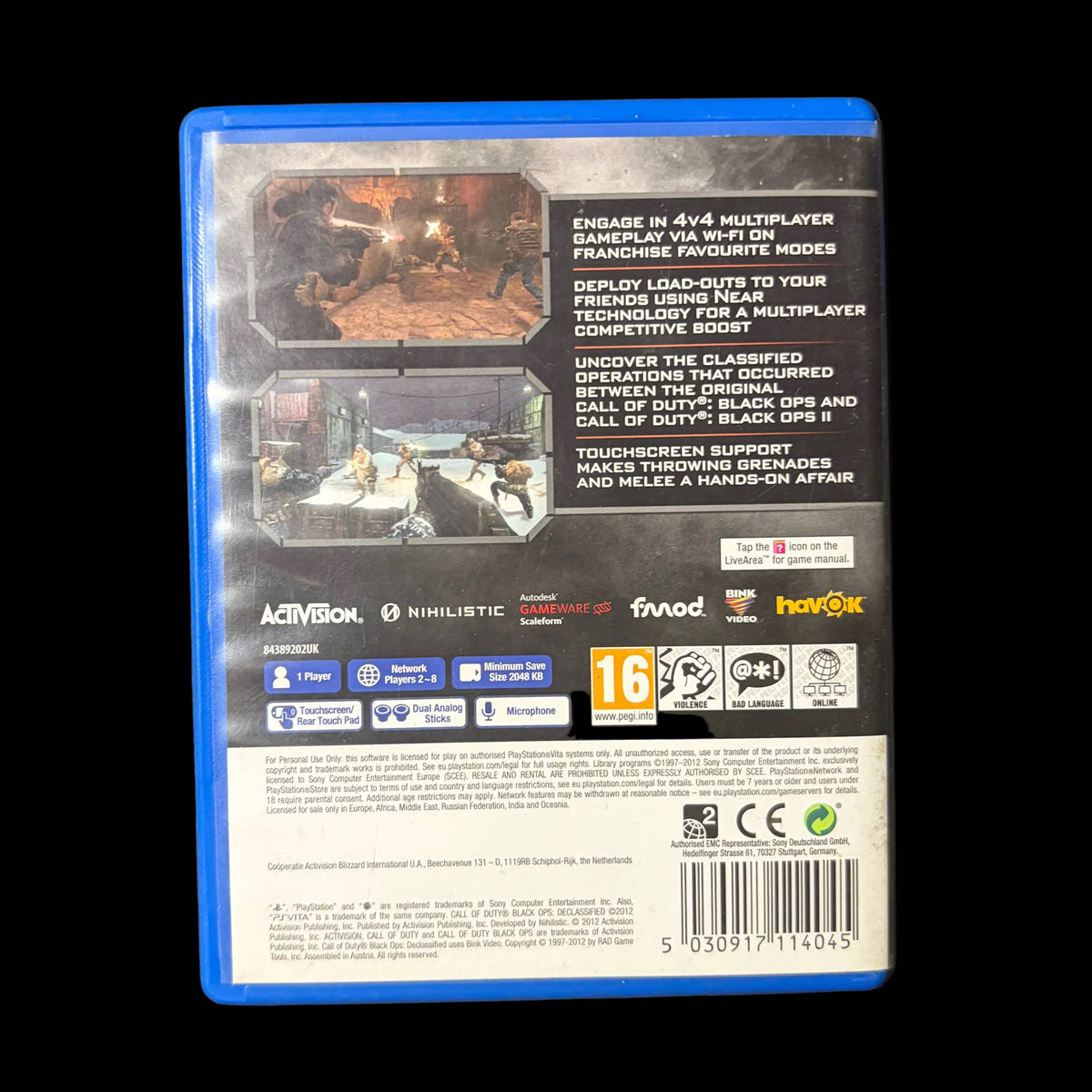 Call of duty black ops declassified