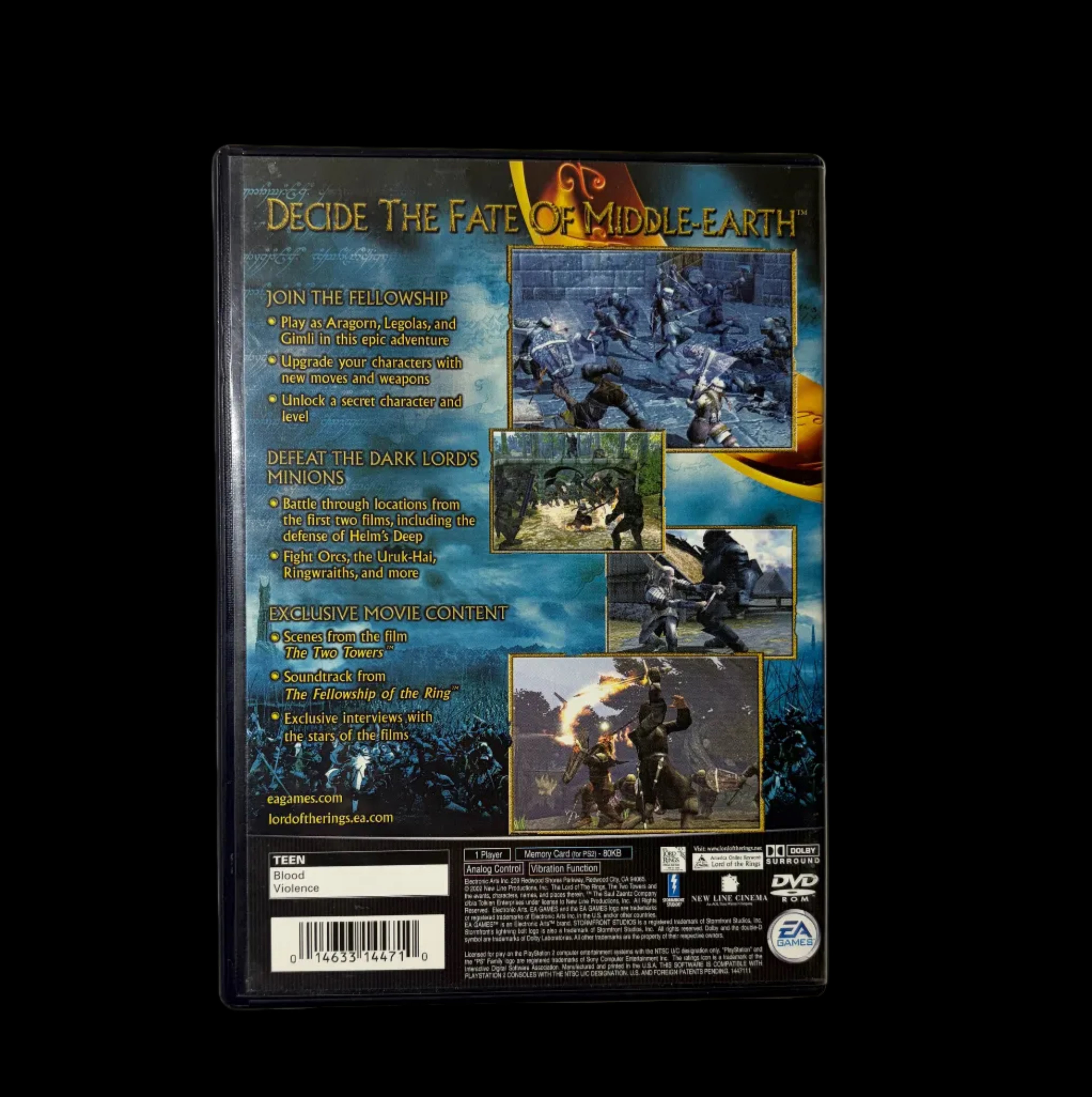 The Lord of the rings the two towers